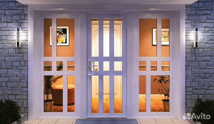 Пластиковые двери