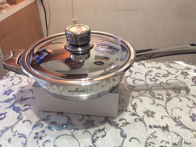 Сотейник (сковородка)с крышкой Новый