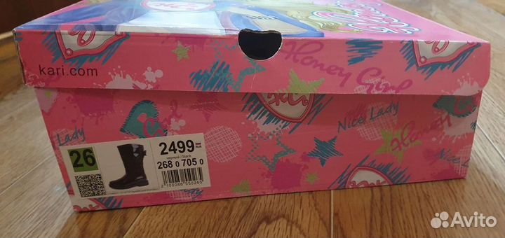 Сапожки для девочки