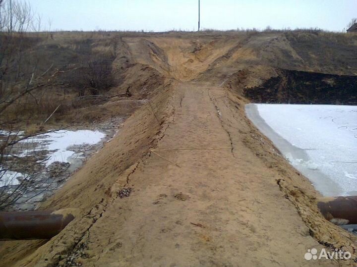 Труба на слив под дорогу в Липецке