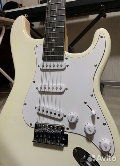 Fender stratocaster SSS Olympic White (Custom)