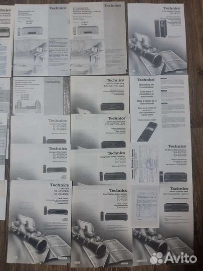 Инструкции Technics и др