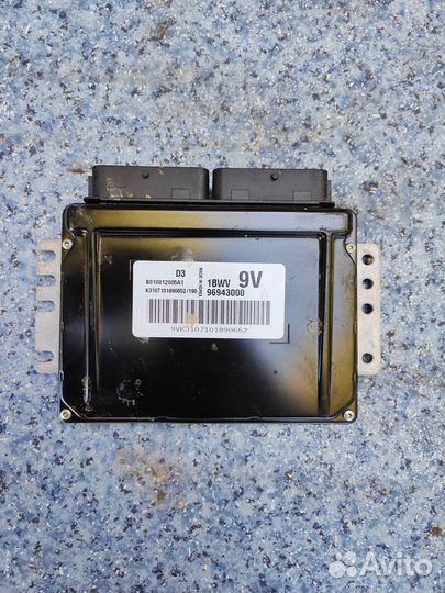 Блок управления двигателем Daewoo Matiz 0.8