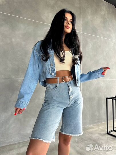 Шорты женские удлиненные