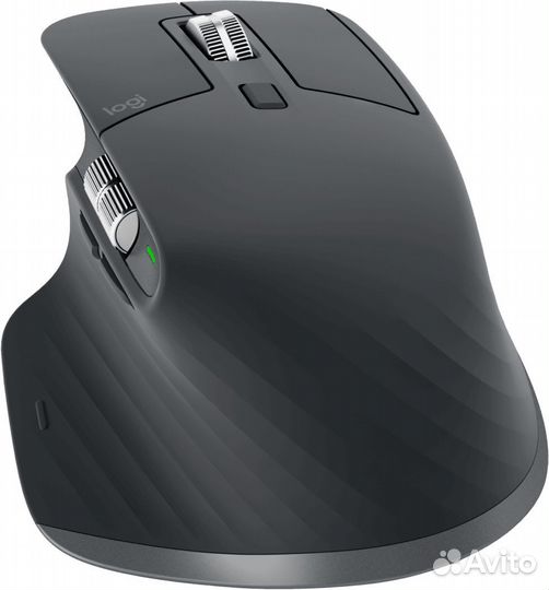 Мышь Logitech MX Master 3S графитовый оптическая 8000dpi беспров. USB 6but (910-006559)