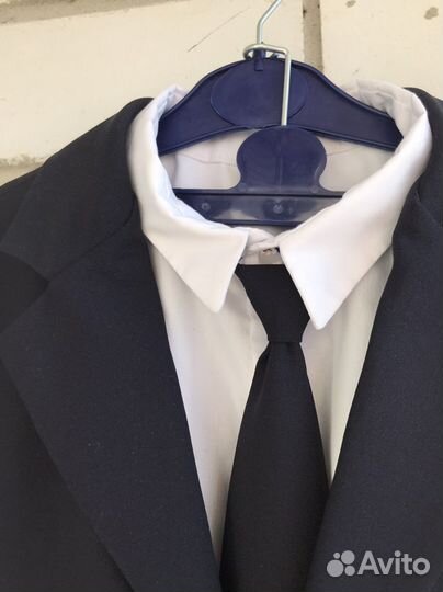 Школьная форма р.134 синяя для мальчика