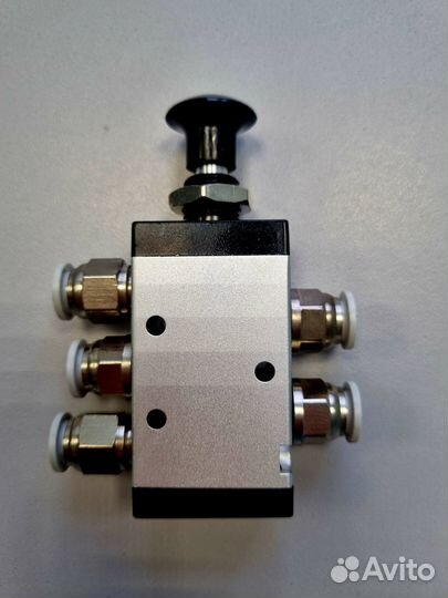 Кран подъема оси 5/2 с фитингами под трубку 8мм