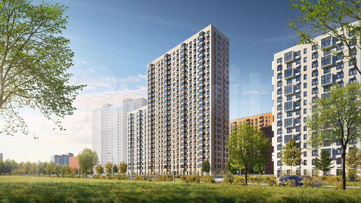 2-к. квартира, 51,2 м², 12/24 эт.