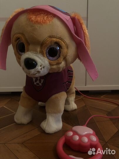 Собачка на пульти управления