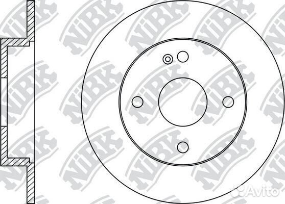 Диск тормозной