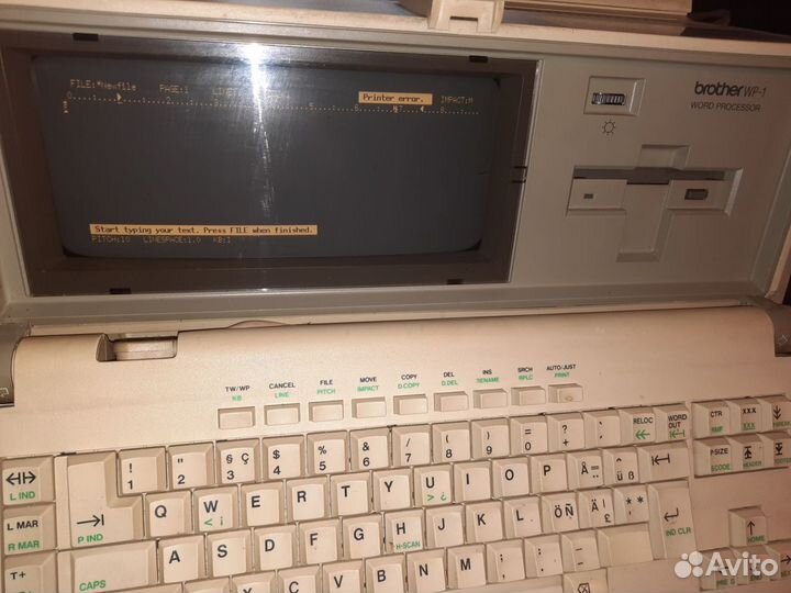 Компьютер brother wp-1