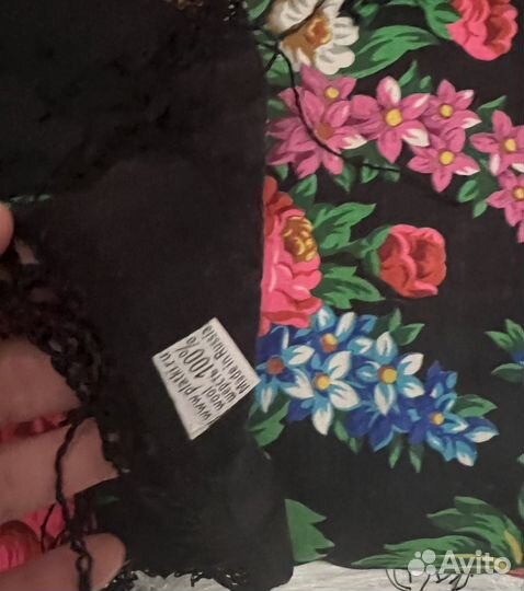 Павловопосадский платок Победа