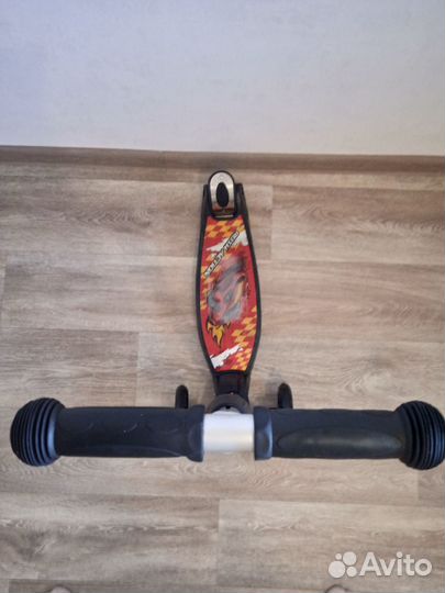 Самокат детский трехколесный rush action