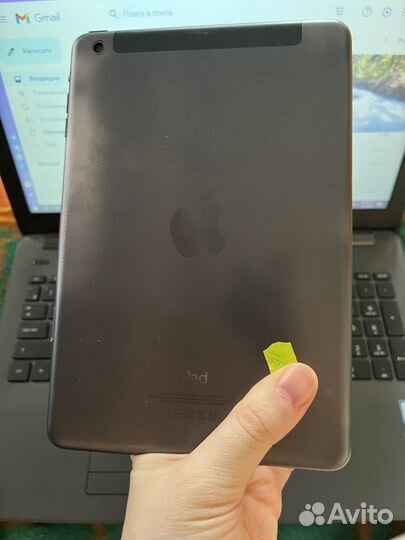 Apple iPad mini Wi-Fi Cellular 16 Гб Черный