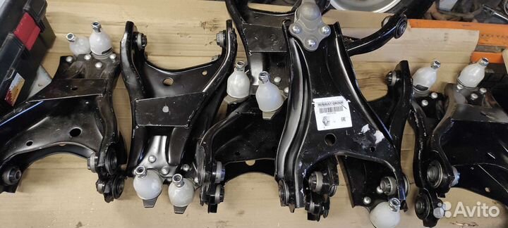 Рычаги передней подвески duster и logan
