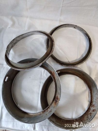 Ободки фары газ 21. Цена за все