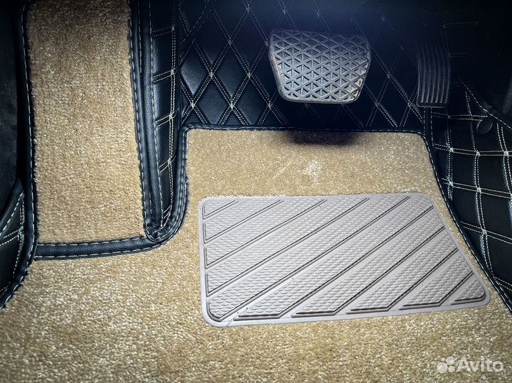 Коврики 3д/3d из экокожи