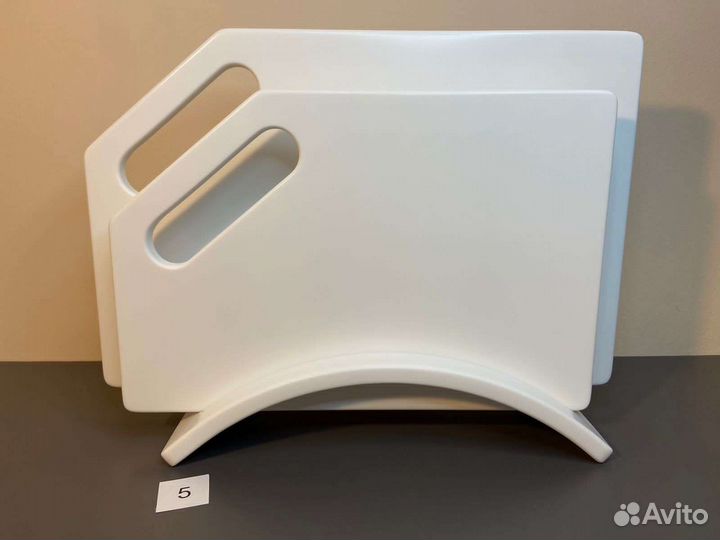 Набор разделочных досок на подставке