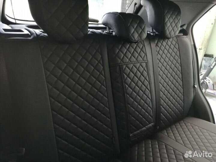 Чехлы из экокожи Ромб на Opel Mokka от Автопилот