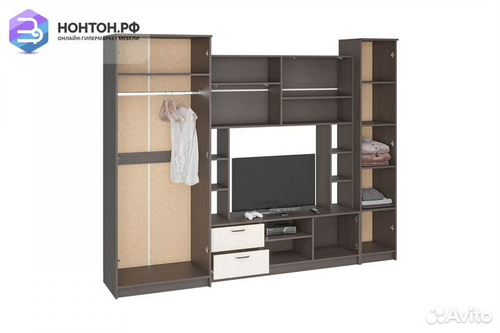 Стенка Марта-11 венге / дуб белфорд