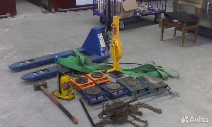 Такелажные работы. Грузчики