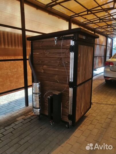 Коптильня горячего и холодного копчения