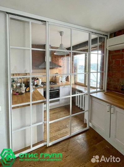 Перегородки для зонирования / Лофт перегородки