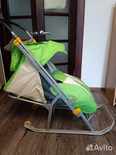 Санки коляска ника