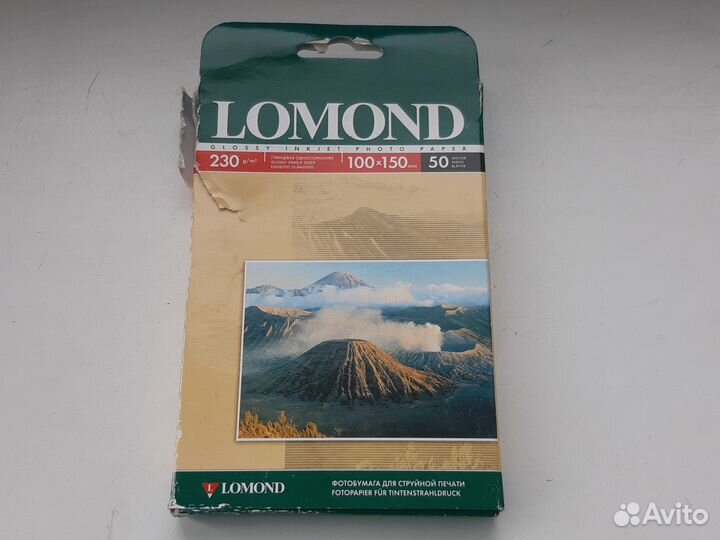 Фотобумага Lomond глянец 10x15