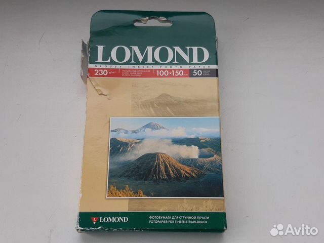 Фотобумага Lomond глянец 10x15