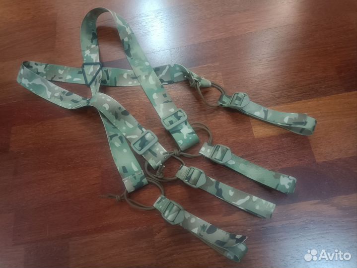 Подтяжки для пояса тактического боевого,multicam