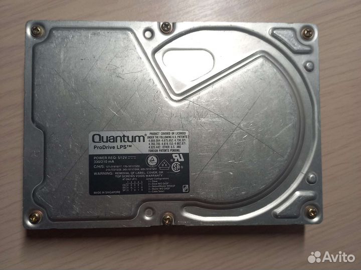 Жесткий диск, 201mb