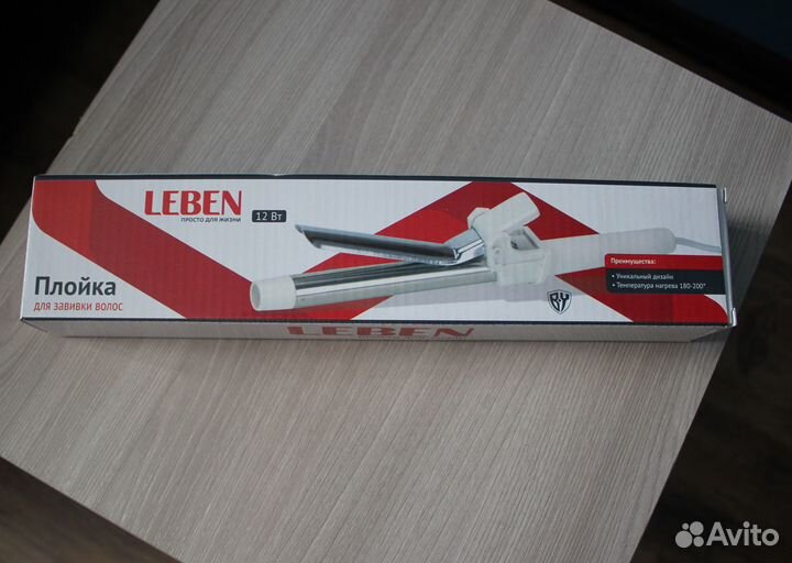 Плойка для завивки волос Leben