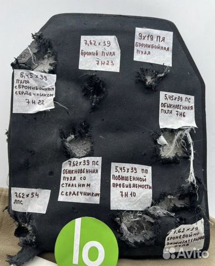 Бронеплиты 5 класс защиты