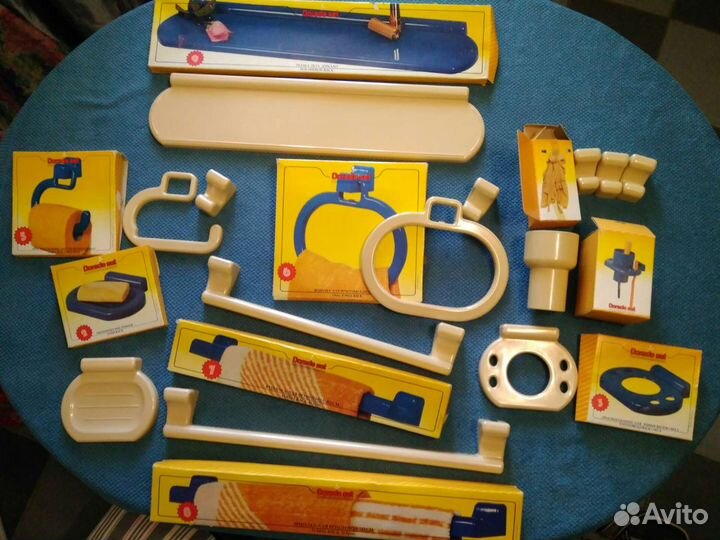 Новый набор аксессуаров для ванной, импорт, беж