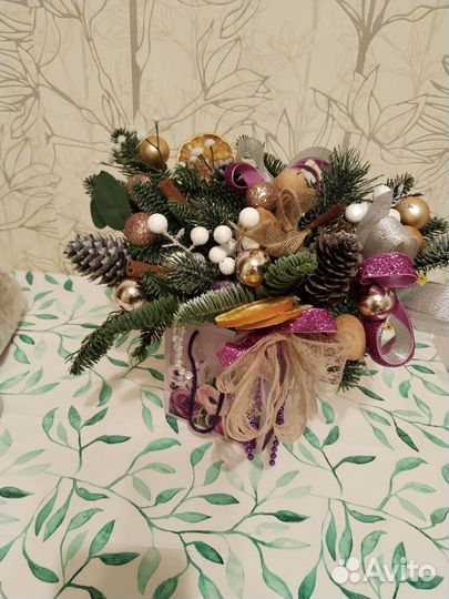 Новогодние украшения ручной работы