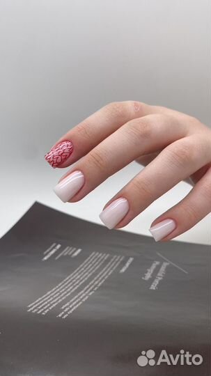 Маникюр с покрытием гель лак модель