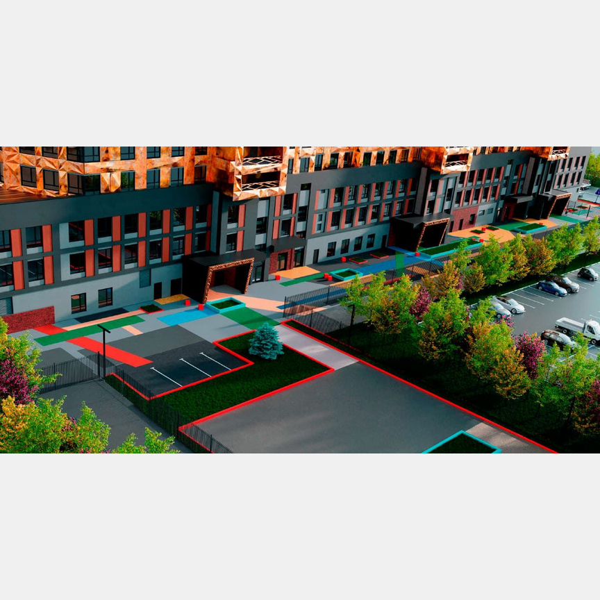 1-к. апартаменты, 40,1 м², 4/28 эт.