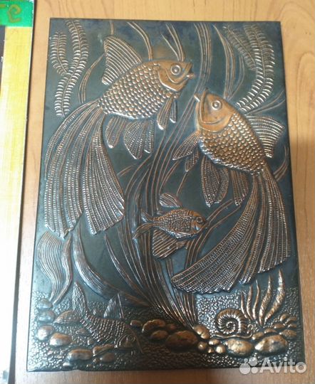 Чеканка медная СССР