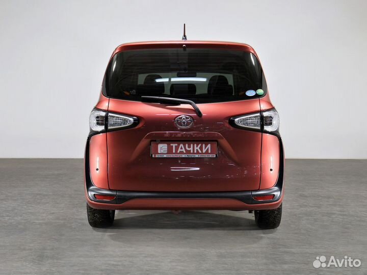 Toyota Sienta 1.5 CVT, 2017, 77 700 км