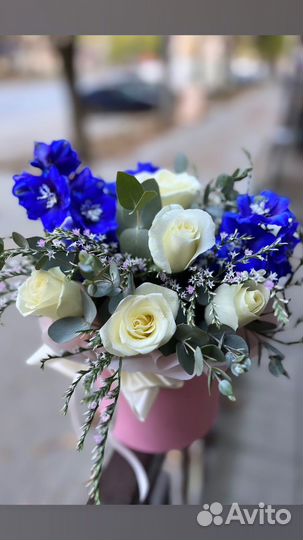 Композиции из живых цветов