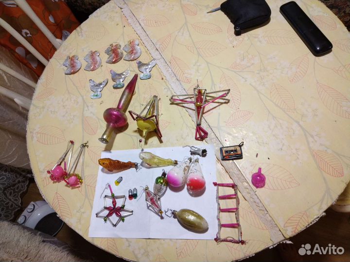 Елочные игрушки СССР