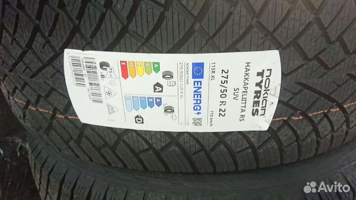 Nokian Tyres Hakkapeliitta 5 SUV 275/50 R22 115R