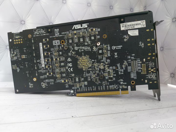 Игровая видеокарта asus RX 580 4gb (DVI) нюанс