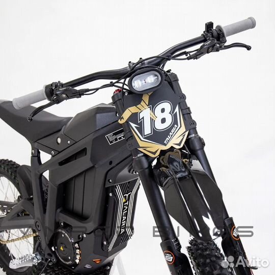 Электробайк черный