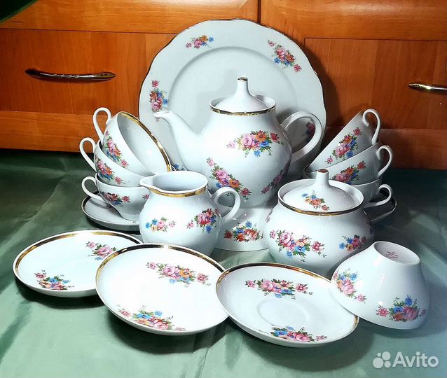 Сервиз Чайный СССР Дулево 1988