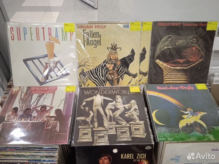 Не-фирменный винил (Россиия, СССР). Рок