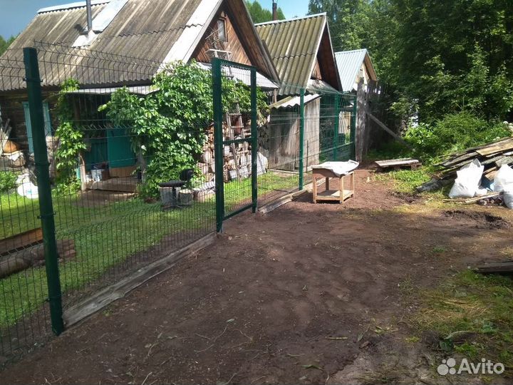 Забор 3D/Гиттер/Евро из оцинкованной проволоки