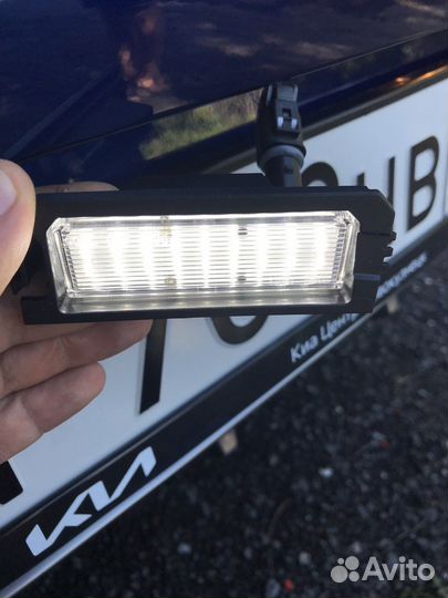 Подсветка номера Kia Rio K5 K7 Hyundai i30 Sonata