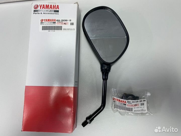 Зеркало заднего вида снегохода Ямаха левое